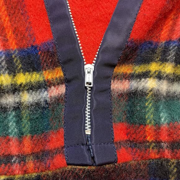 Vintage Kayso Tartan Plaid Baby Bunting Blanket Royal Stewart Wool Great Britain - Picture 5 of 10